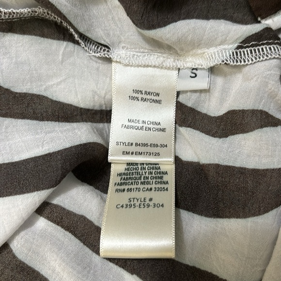 Cloth & Stone for Anthropologie zebra top S - Picture 6 of 6